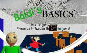 Explore the Mysterious World of Baldi's Basics on MacBook